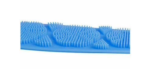 Silicone Double Side Body Scrubber Belt - 1/2 Pack