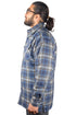 Mens Sherpa Padded Winter Shirt