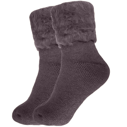 Men’s Thick Thermal Socks – 2.3 TOG Heat Insulated Winter Warm Fleece Lined Socks