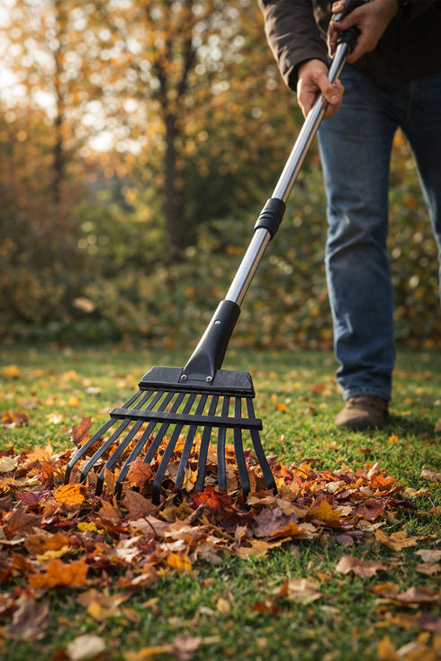 3in 1 Garden Tool Set – Rake, Shovel & Dustpan