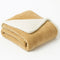Reversible Sherpa Fleece Blanket | Plush Sofa & Bed Throw