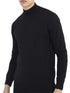 Mens Quarter Zip Funnel Neck Jumper