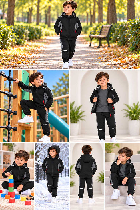 Kid's 3 Piece Water Resistant Tracksuit Set