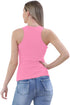 6 Pack Womens Sleeveless Slim Fit Ribbed Tank Top