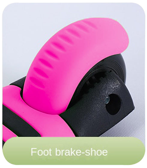 5in 1 Kids Adjustable Height Ladybug Scooter