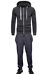 Mens Full Zip Plain Tracksuit