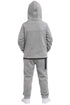 Kids Fleece Zip Up Tracksuit with Hoodie