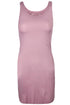 Womens U-Neck Sleeveless Bodycon Dress