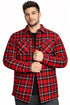 Mens Sherpa Padded Winter Shirt