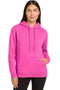 Women’s Plain Pullover Hoodie with Kangaroo Pocket – Soft Fleece Sweatshirt
