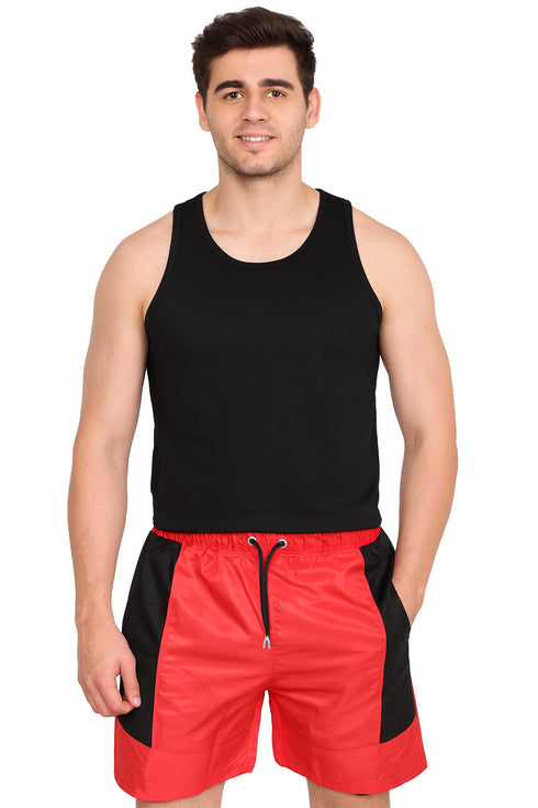 Men's Swim Running Shorts – Quick-Dry Board Trunks for Gym, Beach, Sports & Pool