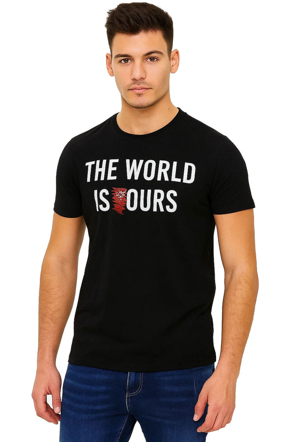 Mens Brave Soul Casual Summer Graphic T-Shirt