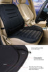 12V Heated Car Seat Cushion Cover - Electric Heating Pad with Adjustable Temperature for Car, Office, or Home Use