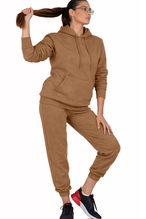 Ladies Plain Pull Over Tracksuit