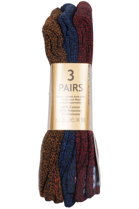 Mens Hike Assorted Socks - 6/12 Pack