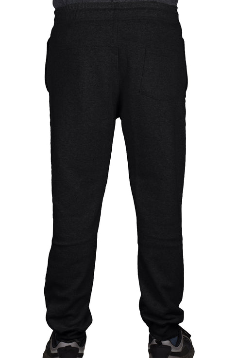 Men Elasticated Drawstring Fleece Bottoms