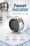 Chrome Tap Aerator | Faucet Aerator – Smooth Flow Replacement Nozzle, 20mm, 24mm & 28mm