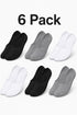 Unisex Low Cut Socks 6 or 12 Pack – Cotton Invisible Trainer Socks for Men & Women