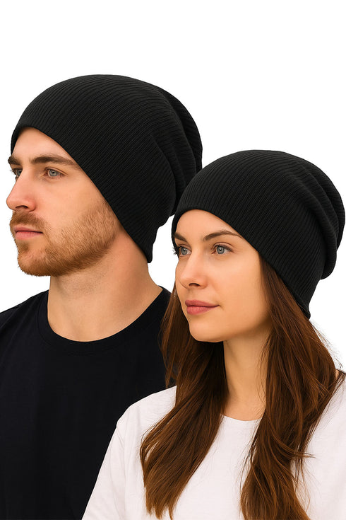 Woolly Plain Knit Insulation Hat