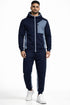 Men’s Zip-Up Tracksuit Set | Hooded Jacket & Joggers