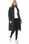 Ladies Winter Long Hooded Jacket