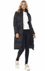 Ladies Winter Long Hooded Jacket