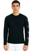 2 Pack Mens Long Sleeve Cotton T-Shirt