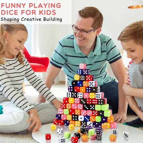 Six Sided Spot Dice for Ludo Monopoly Board Games