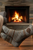 Men's Warm Wool Thermal Socks – Thick, Cozy Winter Socks for Cold Weather