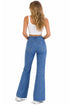 Women's Mid Rise Denim Stretch Jeans