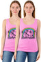 2 Pack Women Printed Sleeveless Top