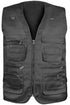 Mens Multi Pocket Sleeveless Utility Vest