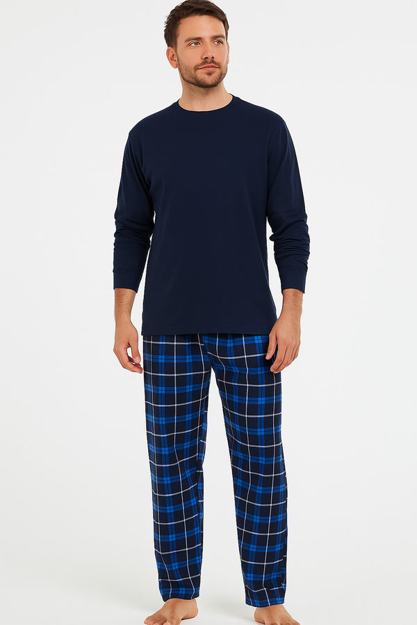 Mens Long Sleeve Lounge Set - Pyjama Set