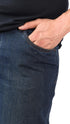 True Face Men's Jeans Indigo BB_M_Jeans_SR113_IND_38S