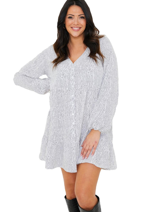 Waqar Processing Women's Dress White WP_W_Dress_JAC989_WHT_6