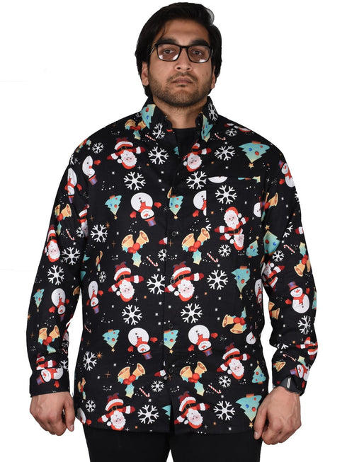 Mens Long Sleeve XMAS Shirts