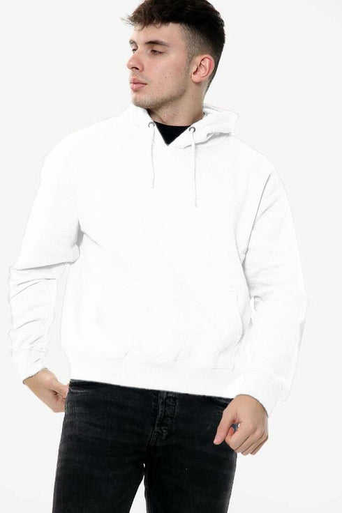 Mens Pullover Fleece Hoodie