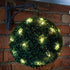 Solar Powered Topiary Ball With 20 LED Lights