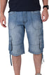 Mens Knee Length Cargo Shorts