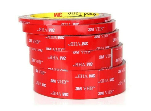 3M VHB Double Sided Acrylic Tape - Clear or Grey