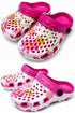 Kids Colourful Lightweight Clogs - Non-Slip Sandals