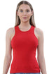 6 Pack Womens Sleeveless Slim Fit Ribbed Tank Top