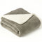 Reversible Sherpa Fleece Blanket | Plush Sofa & Bed Throw
