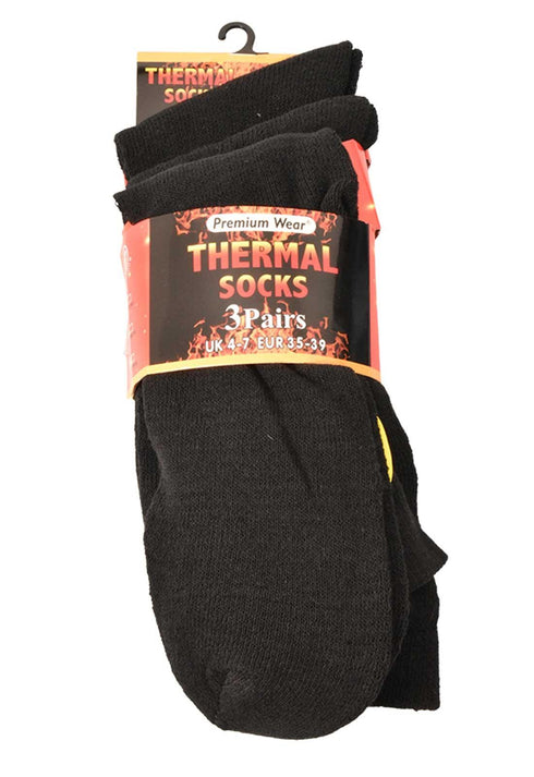 3 Pack Womens Thermal Socks