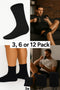 Unisex Thick Warm Thermal Socks - 3/6/12 Pairs
