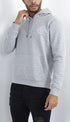 Men’s Black Pullover Hoodie with Chest Logo