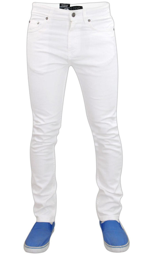 Men Stretch Skinny Straight Jeans