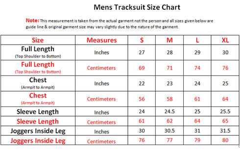 Mens Polycotton Crew Neck Tracksuit