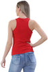 6 Pack Womens Sleeveless Slim Fit Ribbed Tank Top