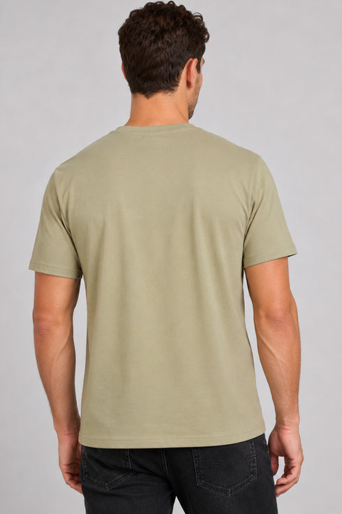 Fire Trap Mens Plain Cotton T-shirt